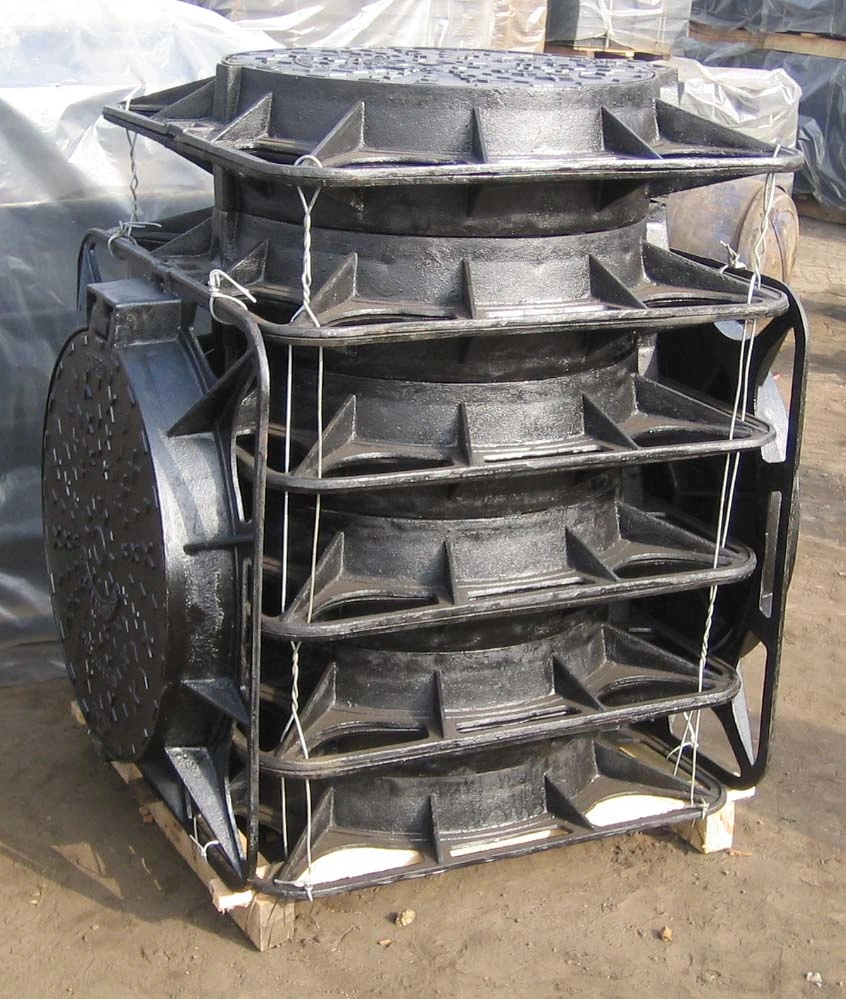 OEM/ODM Metal Sand Casting Aluminum Alloy C250 D400 Ductile Iron Manhole Covers